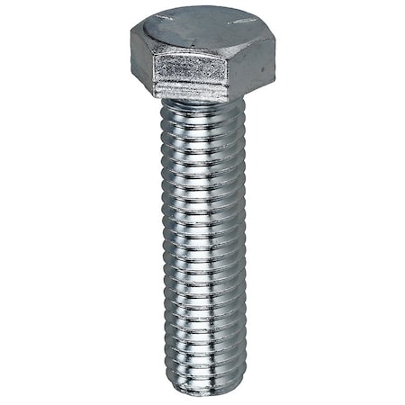 Dottie Grade 5, 1/2"-13 Hex Head Cap Screw, Zinc Plated Steel, 1-1/2 in L, 50 PK 5MB12112